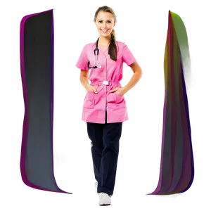 Future Nurse With Stethoscope Png Xaf90 PNG Image