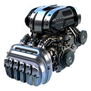 Futuristic Car Engine Concept Png Oxt61 PNG Image