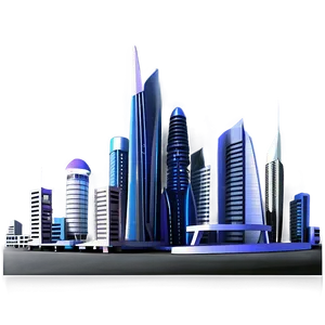 Futuristic Chaos City Png 06242024 PNG Image