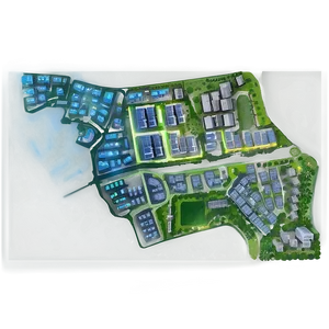 Futuristic City Map Png 06242024 PNG Image