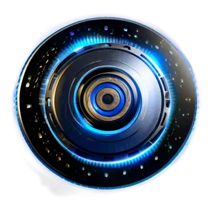 Futuristic Disc Png Dxd87 PNG Image