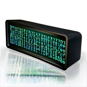 Futuristic Matrix Code Display Png Jae72 PNG Image