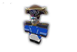 Futuristic Pirate Spaceman Figure PNG Image