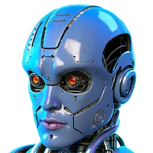 Futuristic Robot Head Png Vls PNG Image