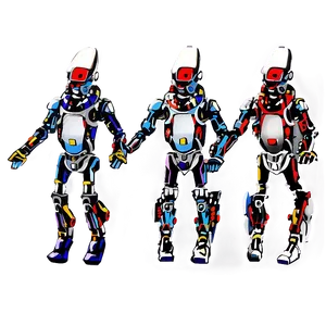 Futuristic Robot Machine PNG 06202024 PNG