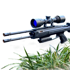 Futuristic Sniper Rifle Concept Png 06262024 PNG Image