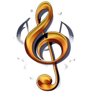 G Clef Note Design Png Pnq PNG Image