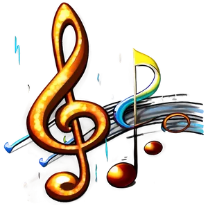 G Clef Sketch Png 54 PNG Image