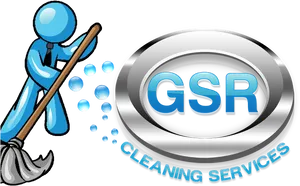 G S R Cleaning Services Logo PNG Image