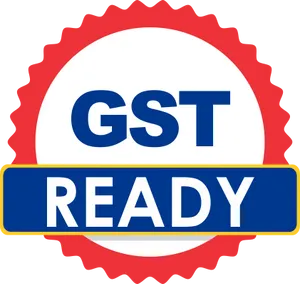 G S T Ready Seal PNG Image