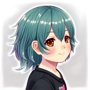 Gacha Hair Kawaii Png Sjf PNG Image