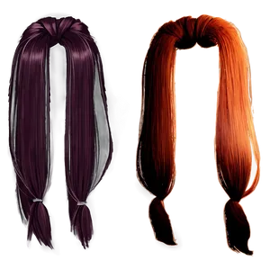 Gacha Hair Ponytail Png 53 PNG Image