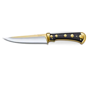 Gacha Knife In Gold Color Png Dct PNG Image