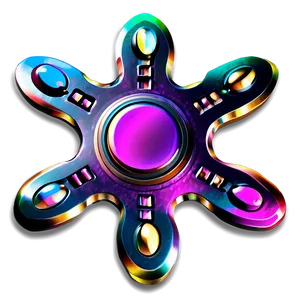 Galaxy Fidget Spinner Png 6 PNG Image