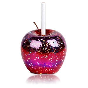 Galaxy Glitter Candy Apple Png 06282024 PNG Image