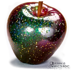 Galaxy Glitter Candy Apple Png 93 PNG Image