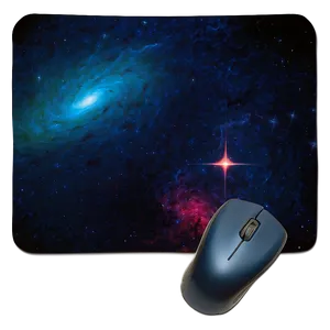 Galaxy Print Mousepad Png Qdp PNG Image