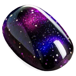 Galaxy Single Acrylic Nail Png 11 PNG Image