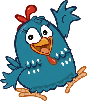 Galinha Pintadinha Cartoon Character PNG Image