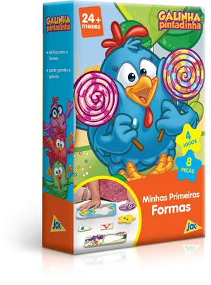 Galinha Pintadinha Educational Game Box PNG Image