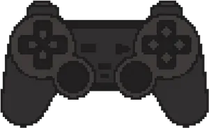 Game Controller Silhouette PNG Image