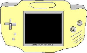 Gameboy Advance Pixel Art PNG Image