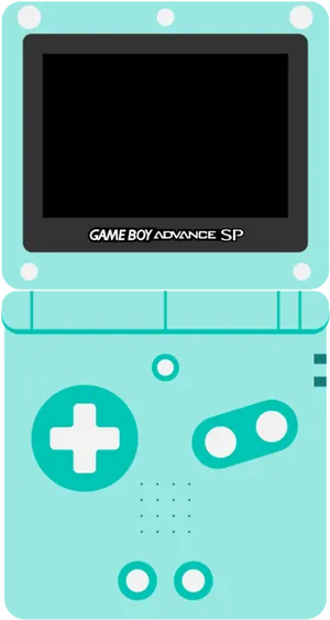 Gameboy Advance S P Vector Illustration PNG Image