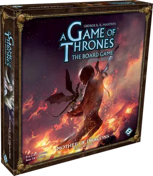 Gameof Thrones Board Game Motherof Dragons Expansion PNG Image