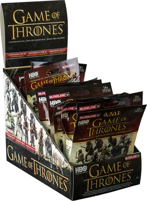 Gameof Thrones Construction Sets Display PNG Image