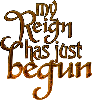 Gameof Thrones Reign Begun Quote PNG Image