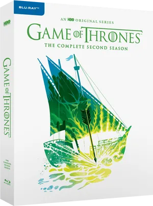 Gameof Thrones Season2 Bluray Cover Art PNG Image