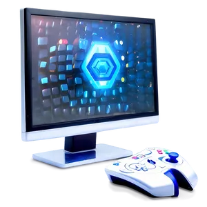 Gaming Computer Mockup Png 06282024 PNG Image