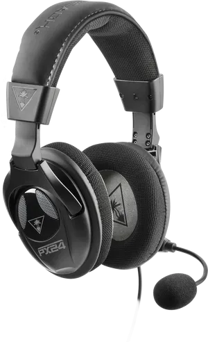 Gaming Headsetwith Microphone PNG Image