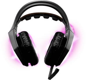 Gaming Headsetwith Microphone PNG Image