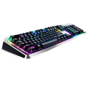 Gaming Keyboard With Adjustable Feet Png 06122024 PNG Image