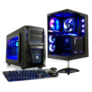 Gaming Pc Setup Png Qis PNG Image