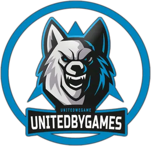 Gaming Wolf Logo United By Games PNG Image