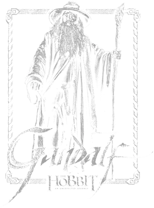 Gandalf The Hobbit Sketch Art PNG Image