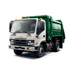 Garbage Truck In Rain Png 06202024 PNG Image