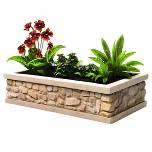 Garden Flower Bed Png Tah PNG Image