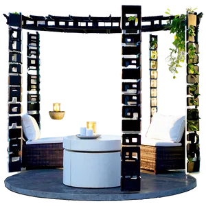 Garden Furniture Arrangement Png 06112024 PNG Image
