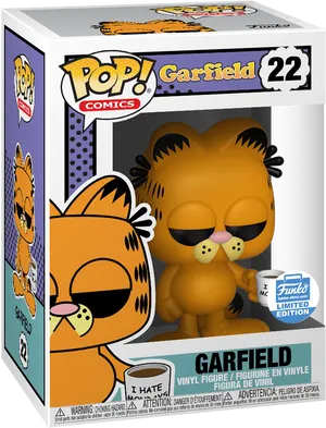 Garfield Funko Pop Vinyl Figure22 PNG Image