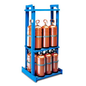 Gas Cylinder Rack Png Jsr PNG Image