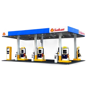 Gasoline Station Canopy Png Kui28 PNG Image