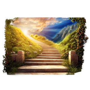 Gateway To Heaven Stairway Png Mee PNG Image