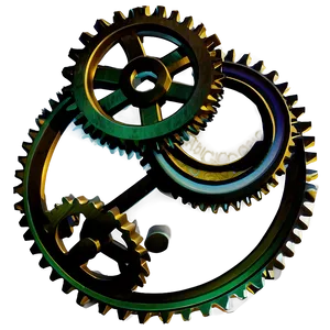 Gears Silhouette Png Bse PNG Image