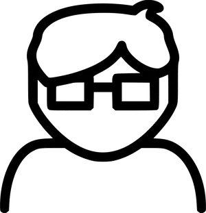 Geek Icon Sketch PNG Image