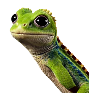 Geico Gecko With Glasses Png Dvv PNG Image