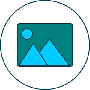 Generic Image Placeholder Icon PNG Image