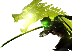 Genji Dragonblade Overwatch PNG Image